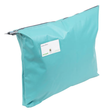 Single Seam Mail Bag with Gusset CG6 Button Green